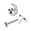 Piercing do brady labreta titan
