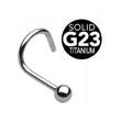 Piercing do nosu - titan