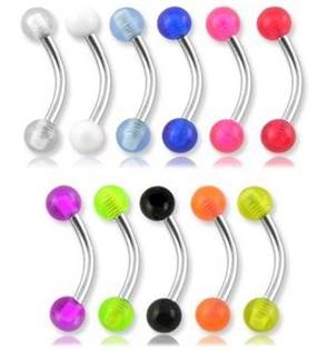 Piercing do obočí - kuličky