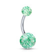Piercing do pupíku titan