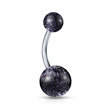 Piercing do pupíku titan