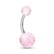 Piercing do pupíku titan