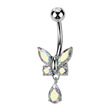 Piercing do pupíku - banánek titan