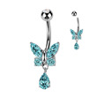 Piercing do pupíku - titan