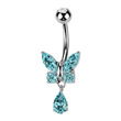 Piercing do pupíku - banánek titan
