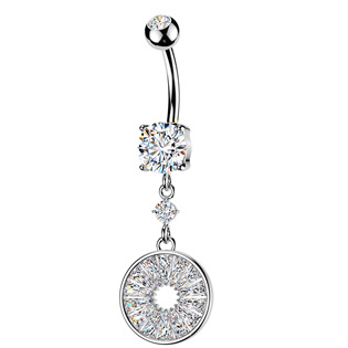 Piercing do pupíku kolečko