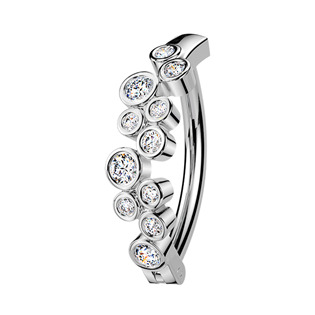 Piercing do pupíku se štítem