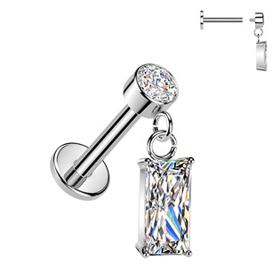 Piercing do ucha - labreta 