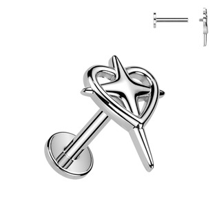 Piercing do ucha nebo brady - labreta