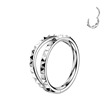 Piercing segment titan se zirkony