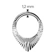 Piercing segment půlkruh titan 