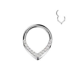 Piercing segment kruh špičatý TITAN