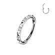 Piercing segment titan se zirkony