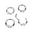 Piercing segment titan se zirkony 