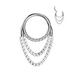 piercing do nosu septum