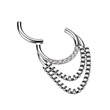 piercing do nosu septum 