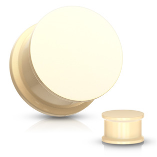 plug do ucha silikon, tělová barva, průměr 4 mm