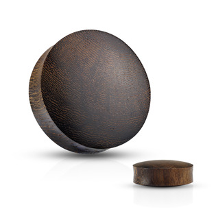 Plug do ucha Snake wood, průměr 8 mm