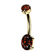 Piercing do pupíku titan 