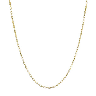 Pozlacený stříbrný řetízek