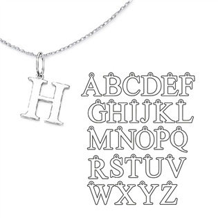 Přívěsek abeceda patková malá