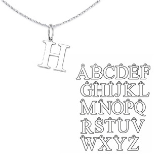 Přívěsek abeceda patková malá Písmeno: H