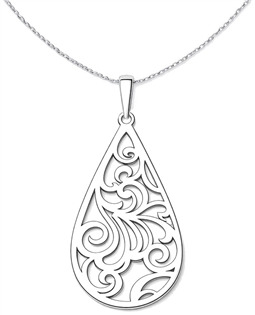 Přívěsek kapka s ornamentem