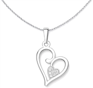 Přívěsek se dvěma srdci