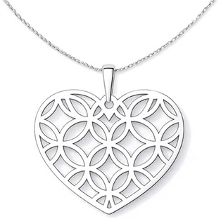 Přívěsek strom srdce se vzorem