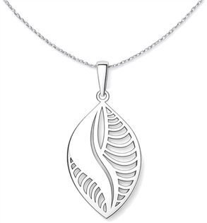 Přívěsek ve tvaru listu