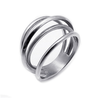 Prsten chirurgická ocel, vel. 58