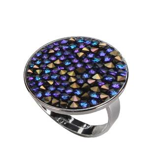 Prsten s krystaly Crystals from Swarovski® HELIOTROPE