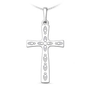 PStříbrný přívěsek kříž