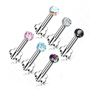 PUSH IN piercing do brady / ucha TITAN 1,2 x 8 mm