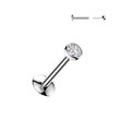 Piercing do brady sova labreta titan