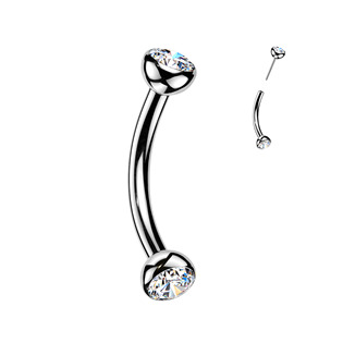 PUSH IN piercing do obočí TITAN