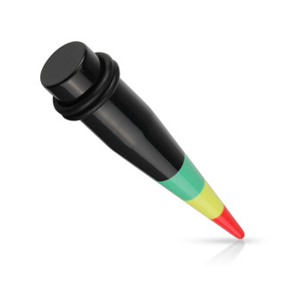 Roztahovák do ucha - rasta, průměr 8 mm