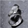 Ocelový prsten damasteel FOTO7
