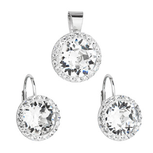 Sada šperků s krystaly Swarovski náušnice a přívěsek