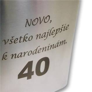 Služba laserové rytí TEXTU