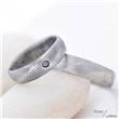 Snubní prsten damasteel černý diamant FOTO5