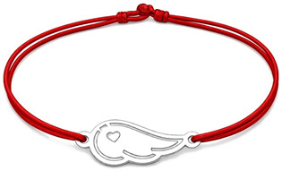 Šňůrkový náramek andělské křídlo Barva: Hnědá