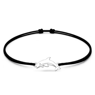 Šňůrkový náramek delfín