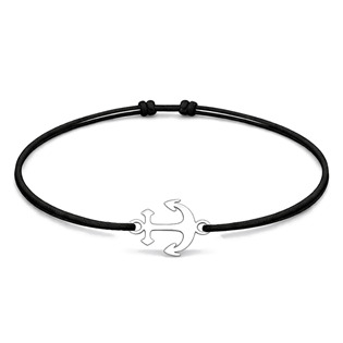 Šňůrkový náramek kotva