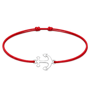 Šňůrkový náramek kotva