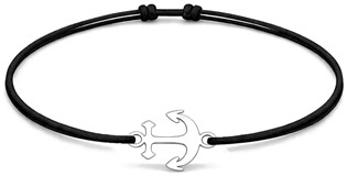 Šňůrkový náramek kotva