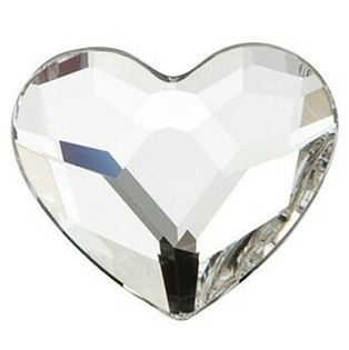 Srdce Crystal from SWAROVSKI® 6mm, Crystal