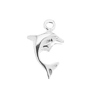 Stříbrná komponenta delfínek