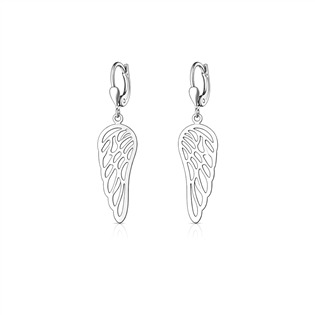 Stříbrné náušnice andělská křídla