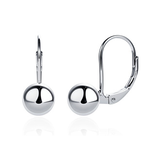 Stříbrné náušnice kuličky